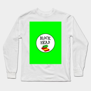 BLOCK HEAD Long Sleeve T-Shirt